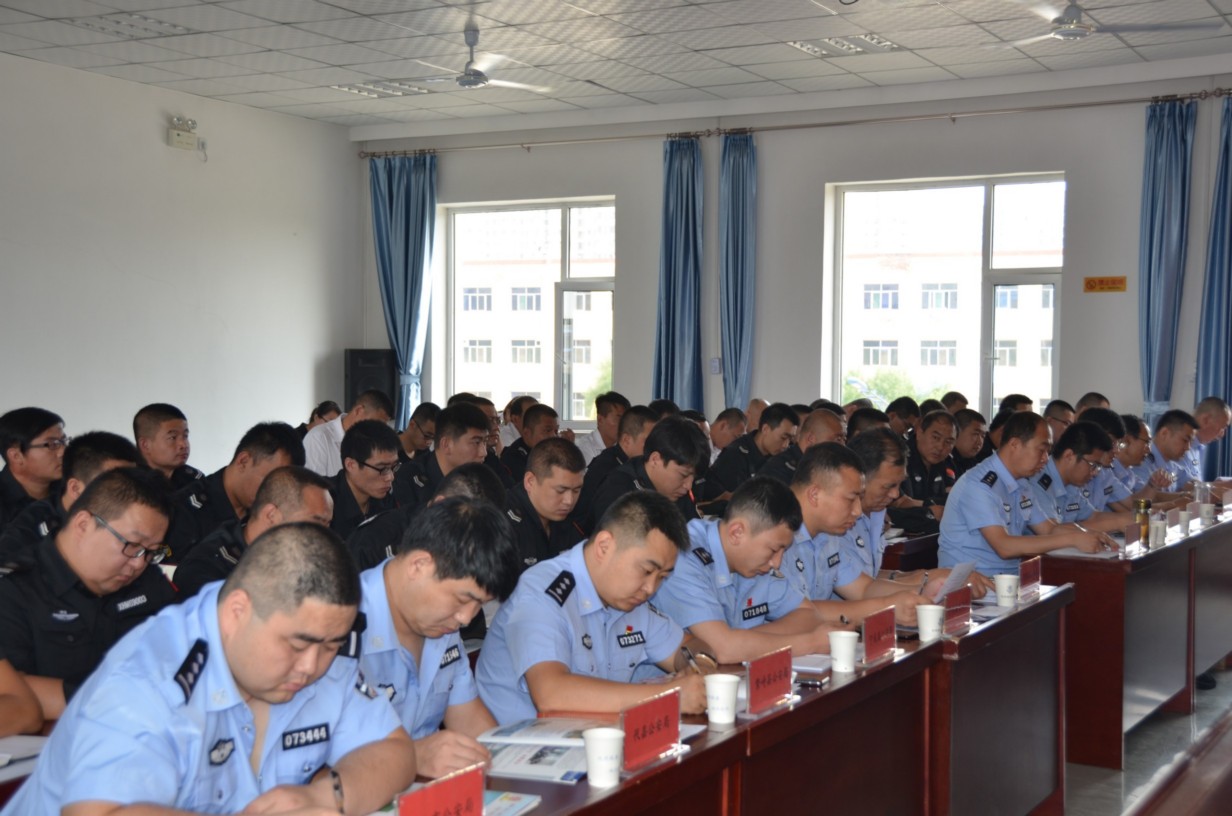 忻州市公安局駐各縣(市)押運中隊 警務代表工作會議在總公司召